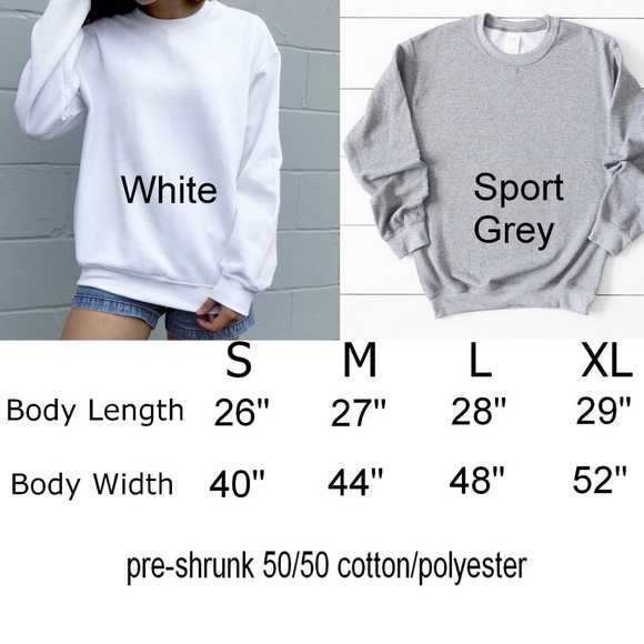 White moon phases crew neck pull over sweater - Picture 6 of 6